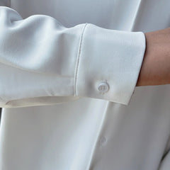 HEARUJOY  -  Casual Drape Shirt Trendy Button Up For Everyday Wear Casual Drape Shirt For Men All Seasons Wear Daily Use Apparel