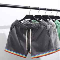 HEARUJOY  -  Shorts for Men Sweat Drawstring Joggers Sports Summer New in Pant 2025 Casual Xl Fashion Personalizate No Logo Man Short Pants