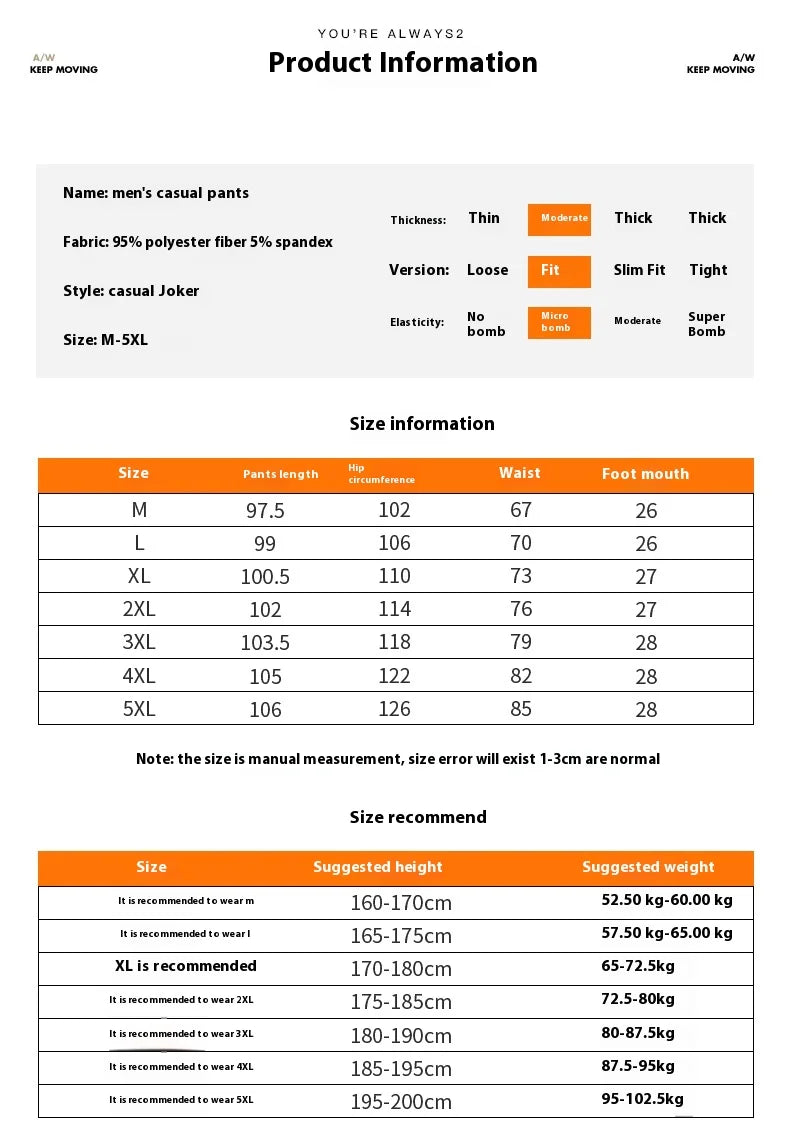 HEARUJOY  -  Side Stripe Joggers Men Trousers Autumn High Street Vibe Korean Wide-leg Trousers Casual Niche Straight-leg Loose Sports Pants