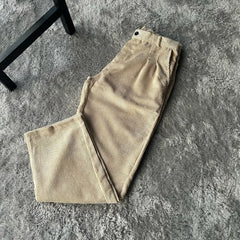 Hearujoy Y2k Hip hop Harajuku Corduroy wide leg pants retro street fashion autumn winter Korean version of new men casual baggy pants