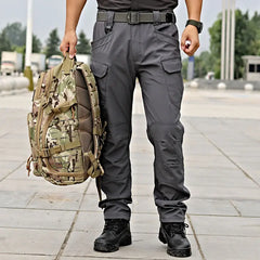 HEARUJOY  -  Safari Style Men new y2k Camouflage Full pants Spring Summer Quick Dry Outdoor Train Streetwear Male Sports Wide Cargo Trousers