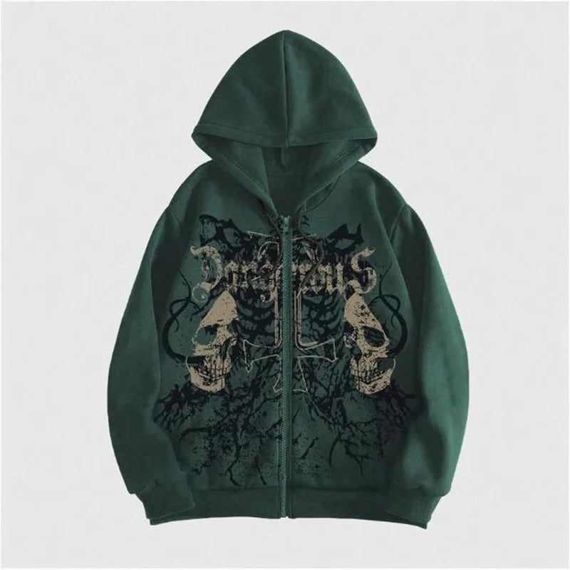 HEARUJOY  -  New Trendy Men Hoodie With Stylish Print Fashionable Pullover For Teen Boys Casual Comfortable Streetwear Youth Top