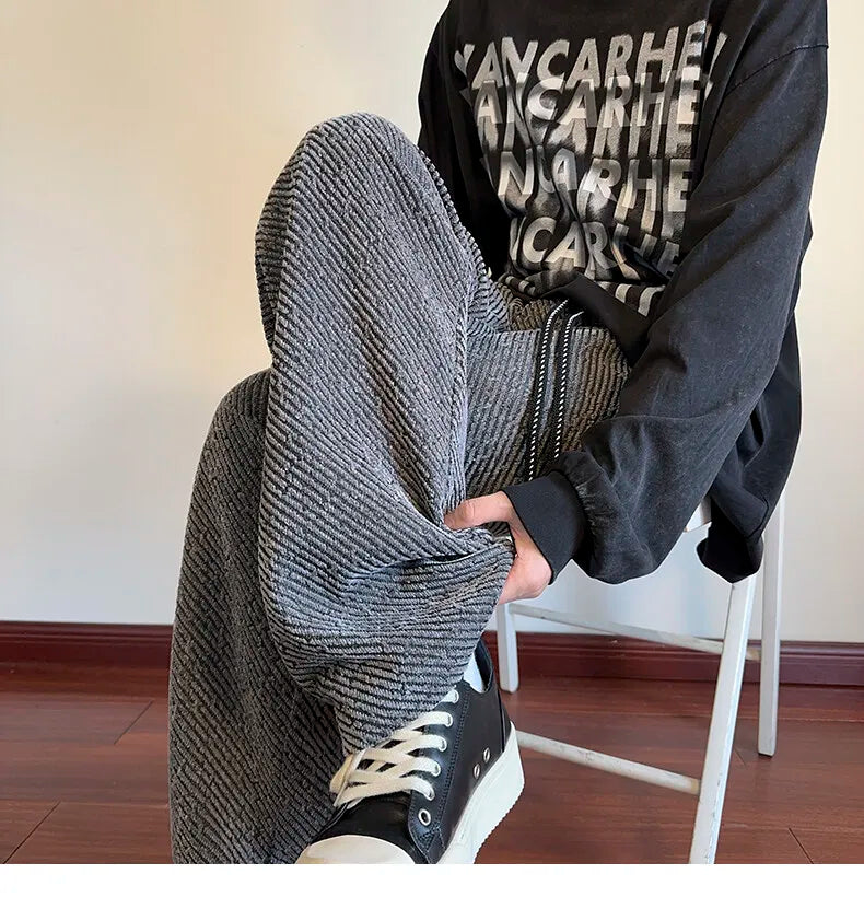 HEARUJOY  -  New Men's Hiphop Pants Men's Ins High Street Spring And Autumn Assault Pants Harem Trousers Sweatpants