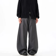 HEARUJOY  -  Mens Casual Pants British Style Wide-Leg Pants Streetwear Fashion Versatile Trend Youth Campus Trousers Men'S Clothing 2025 New