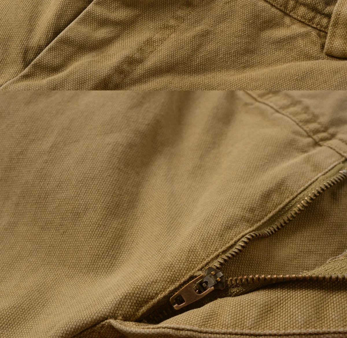 HEARUJOY  -  Premium Men's Garment-Dyed Cotton Canvas Casual Pants American Vintage Spring Summer Relaxed Straight-Leg Comfort Trousers