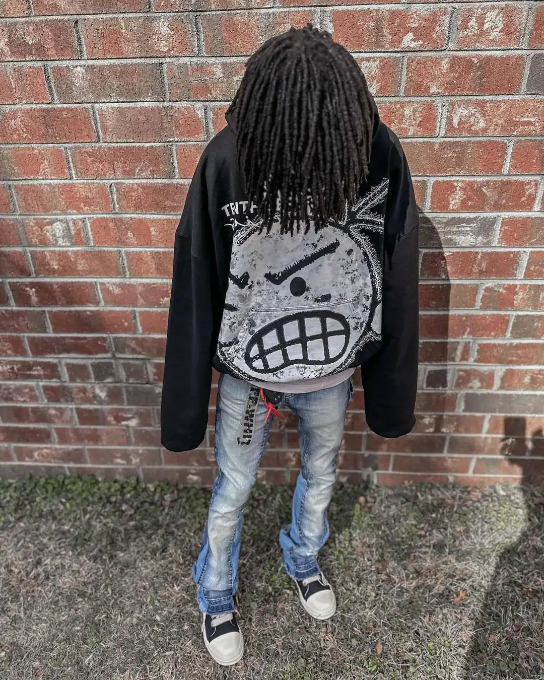 Hearujoy Harajuku cartoon print hoodies sweatshirt oversized tops hoodie streetwear goth tracksuit men popular y2k clothes men clothing