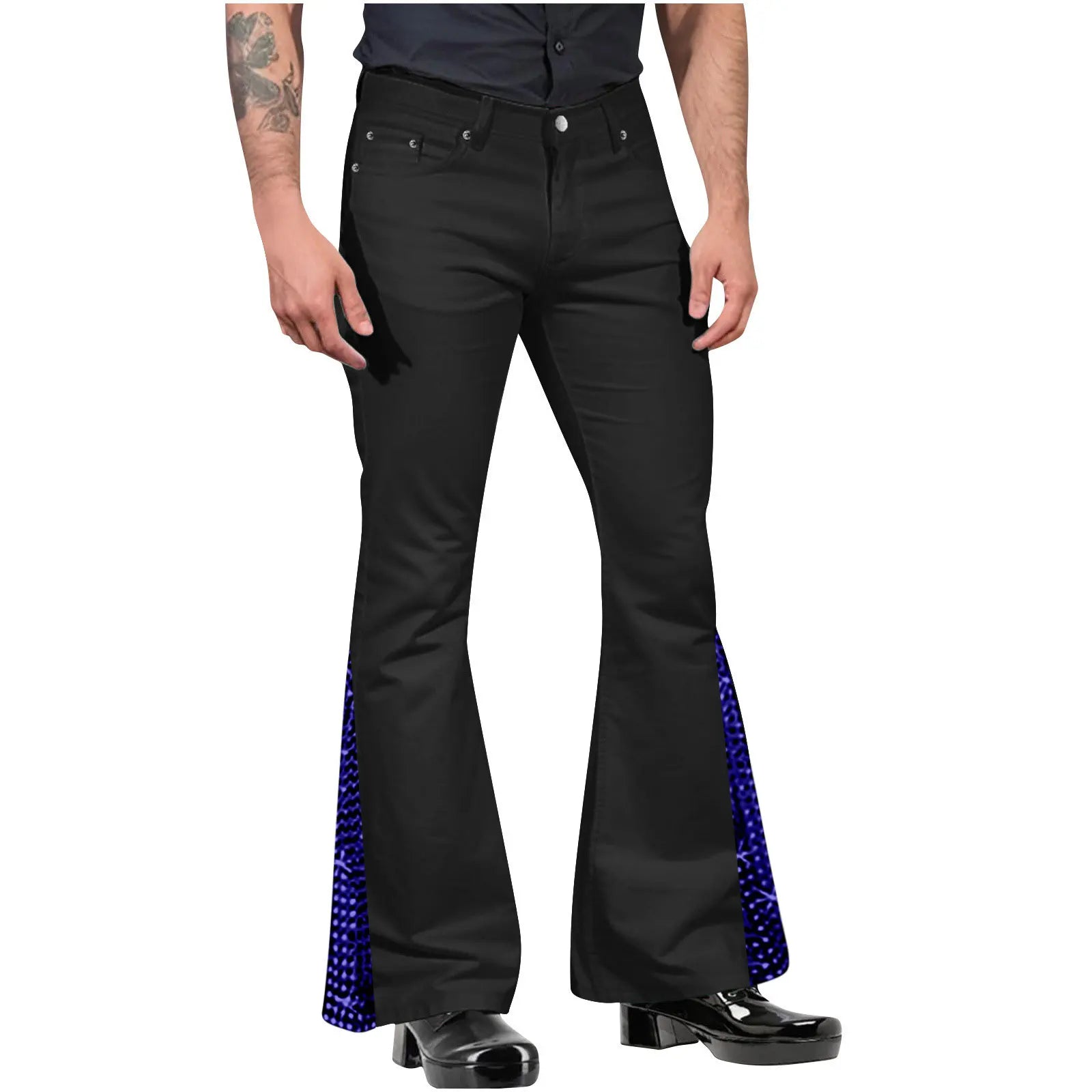 HEARUJOY  -  Summer Men's Casual Flared Slim Fit Cargo Pants Classic Business Straight Loose Trousers