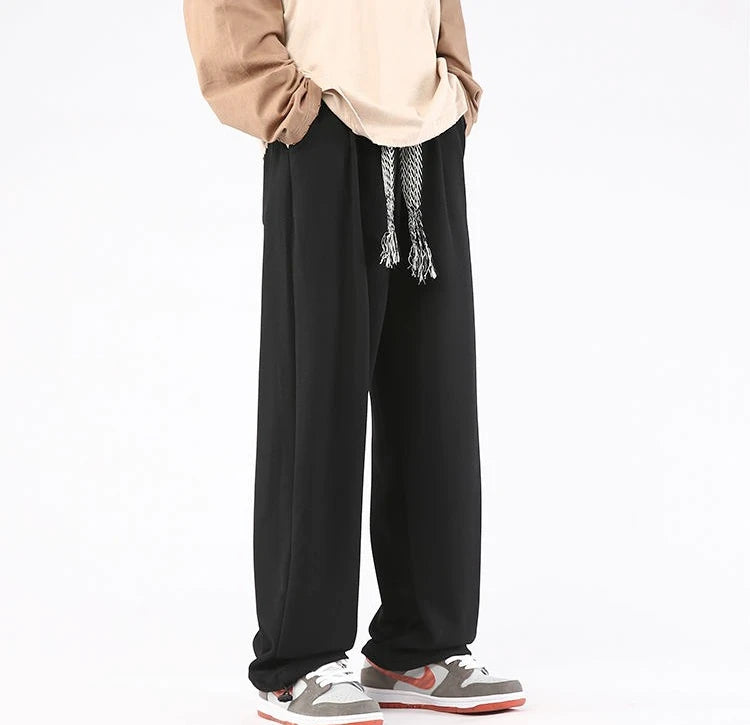HEARUJOY  -  Trousers Wide Leg Man Sports Pants Retro Korean High Quality Cool Casual Harajuku Clearance Sale Y2k Oversize Sweatpants for Men