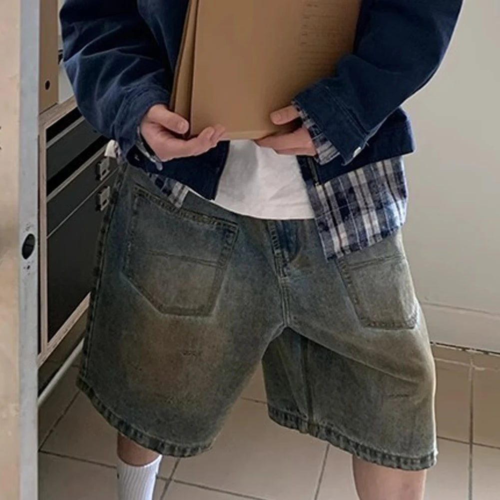 HEARUJOY  -  Casual Events Distressed Washed Pants Casual Fashion Shorts Brand New Summer Wear Lightweight Summer Pants For Beach Trip