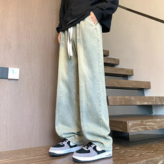HEARUJOY  -  Men's Outdoor High-quality Casual Pants Are Comfortable Versatile Breathable Fashionable and Trendy Men's Straight Leg Jeans