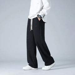 HEARUJOY  -  Men's Outdoor Printed Trendy Comfortable Straight Leg Pants Are Comfortable Versatile Breathable High-quality Straight Leg Pants