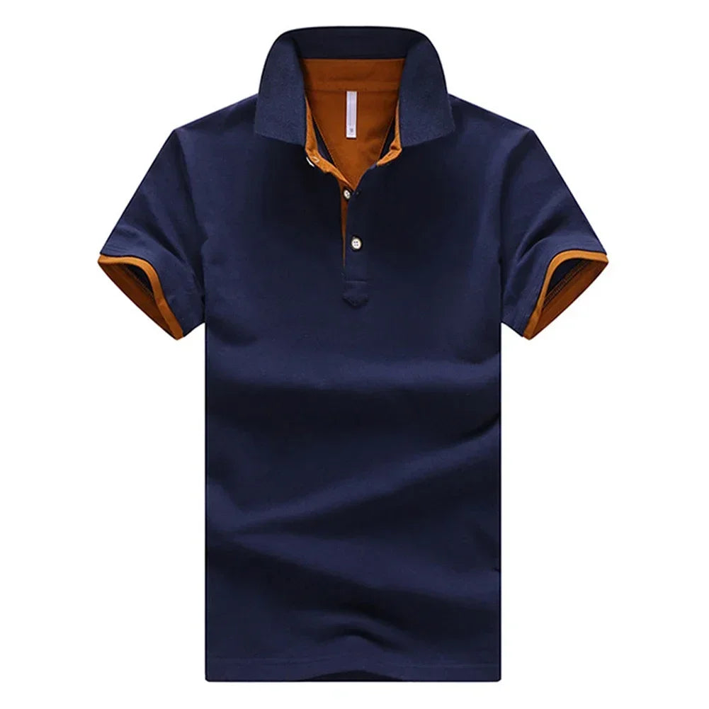 HEARUJOY  -  Button Collar Shirt Casual Business Tops Brand New Condition Collared Neckline Mens Casual Button Collar Shirt