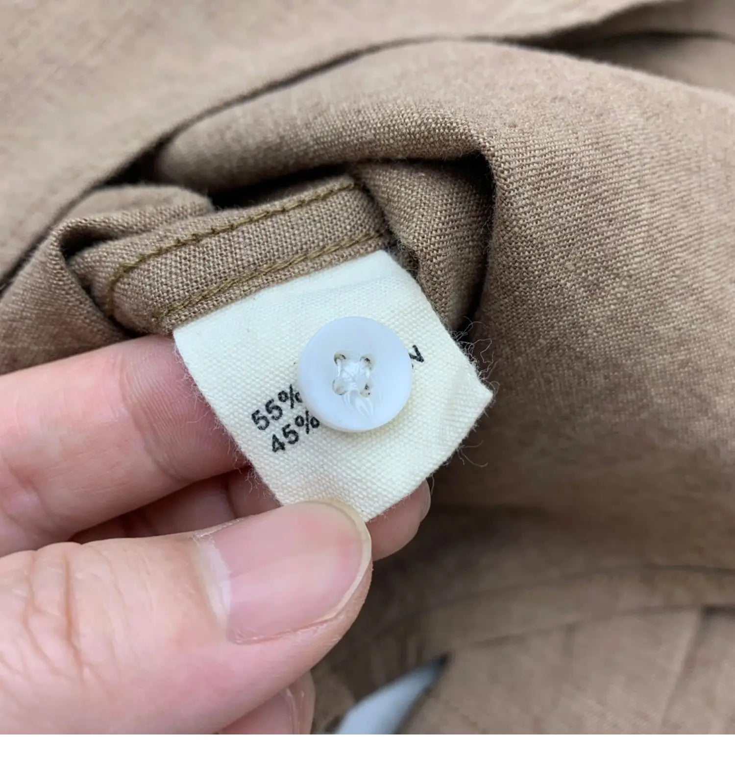 HEARUJOY  -  Summer Men's Cotton Linen Shirts With Chest Pocket Sold Color Harajuku Blend Simple Long Sleeved Loose Oversized Casual Shirt