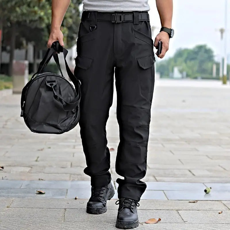 HEARUJOY  -  Safari Style Men new y2k Camouflage Full pants Spring Summer Quick Dry Outdoor Train Streetwear Male Sports Wide Cargo Trousers
