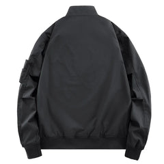 HEARUJOY  -  Spring and Autumn New Men's Simple Stand-up Collar Jacket Casual Waterproof Windproof Anti-wrinkle Thin Fashion Coat