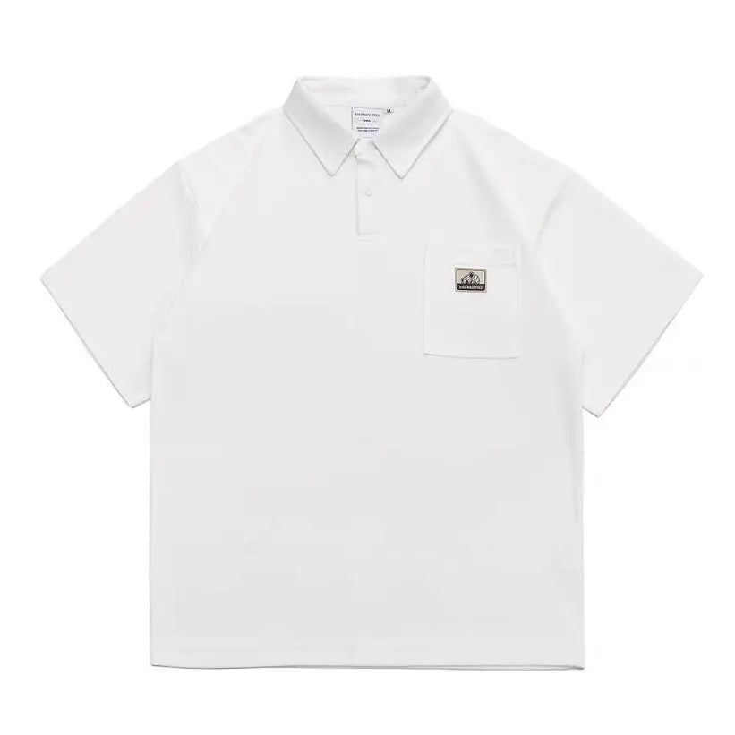 HEARUJOY  -  Polo Shirt Short-sleeved Men's Summer Trendy Collared T-shirt Loose Casual Half-sleeve Paul Shirt Top Men
