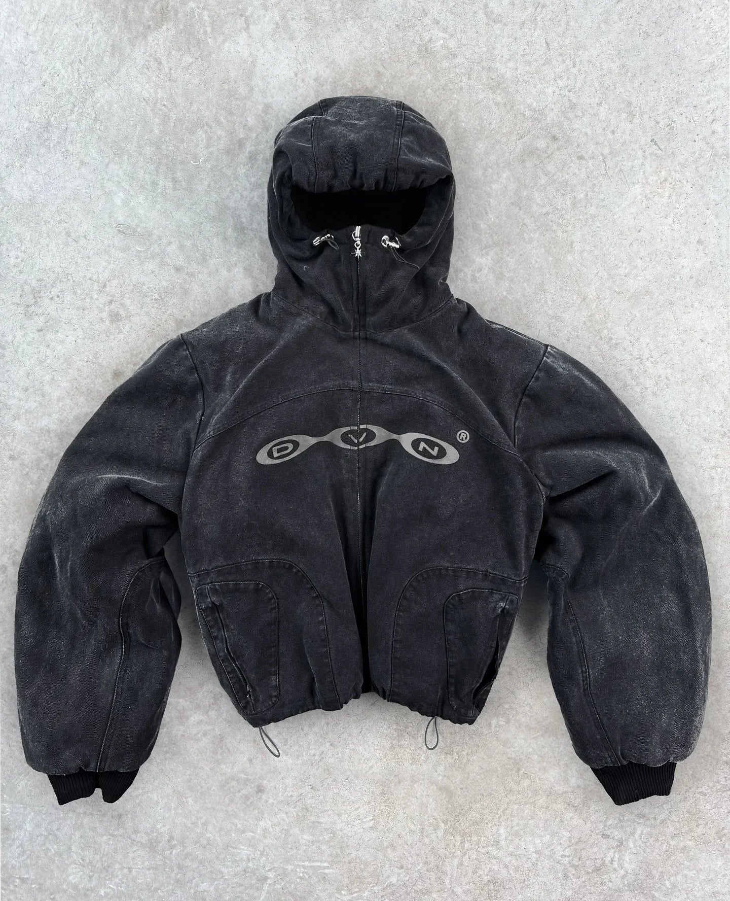 Hearujoy Y2k Vintage Fashion Wash Zip Up Hoodies Men Women Street Harajuku Hip Hop Embroidery Long Sleeve Coats Loose Hooded Sweatshirt