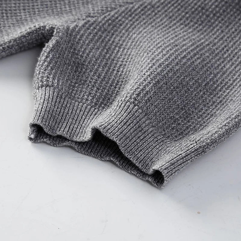 HEARUJOY  -  Vintage Men's Henley Neck Knit T Shirts Summer Casual Breathable Slim Fit Elastic Knitted Tee Men Fashion Short Sleeve Pullovers
