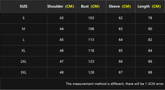 HEARUJOY  -  American Street Fashion Casual Mid-Length Jacket Mens Coat Autumn And Winter New Style Trend Slim All-Match Windbreaker For Men