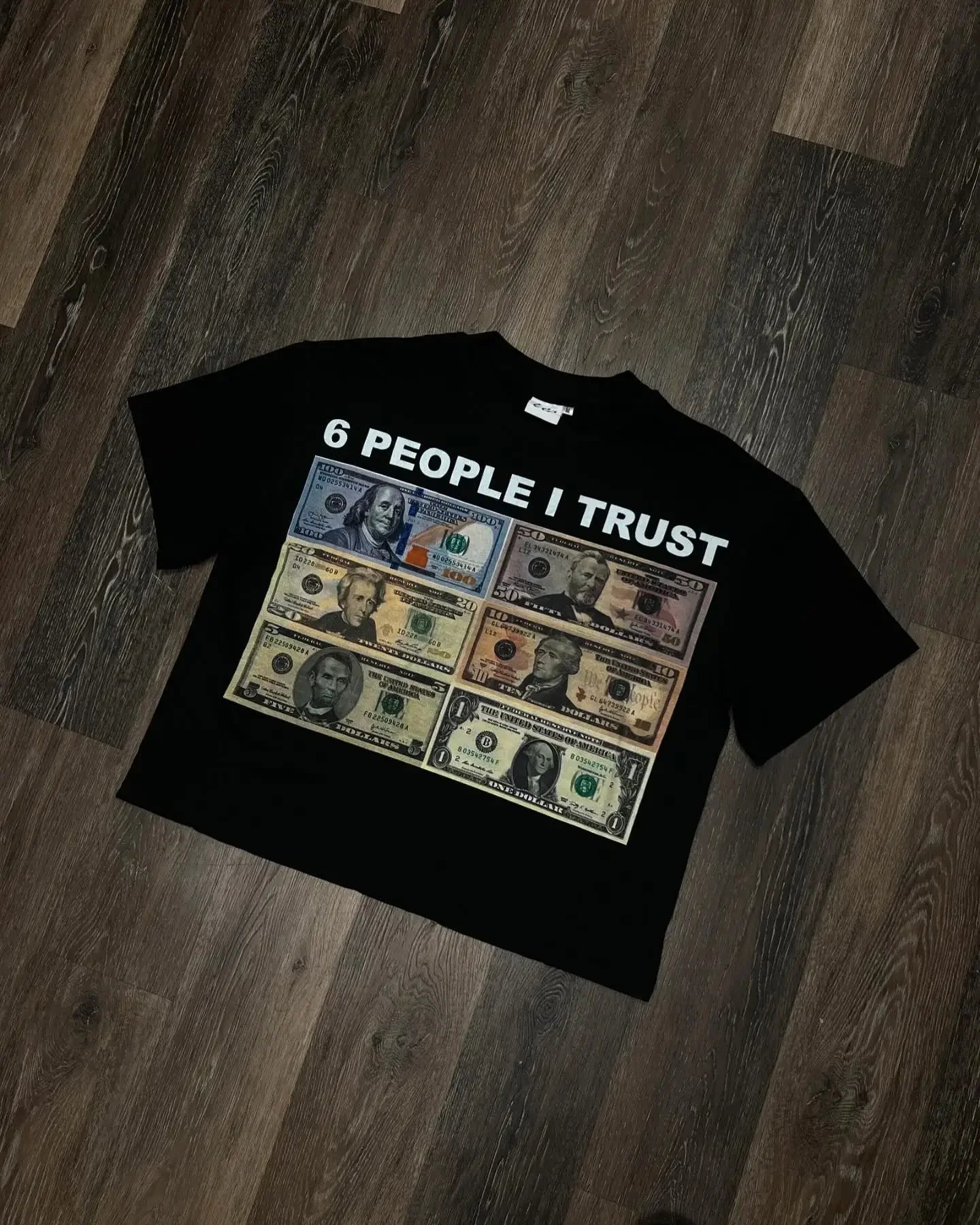 Hearujoy America Funny Money T Shirts Graphic Cotton Streetwear Short Sleeve  Summer Style Hip Hop Y2k Gothic Oversized T-shirt Men Women