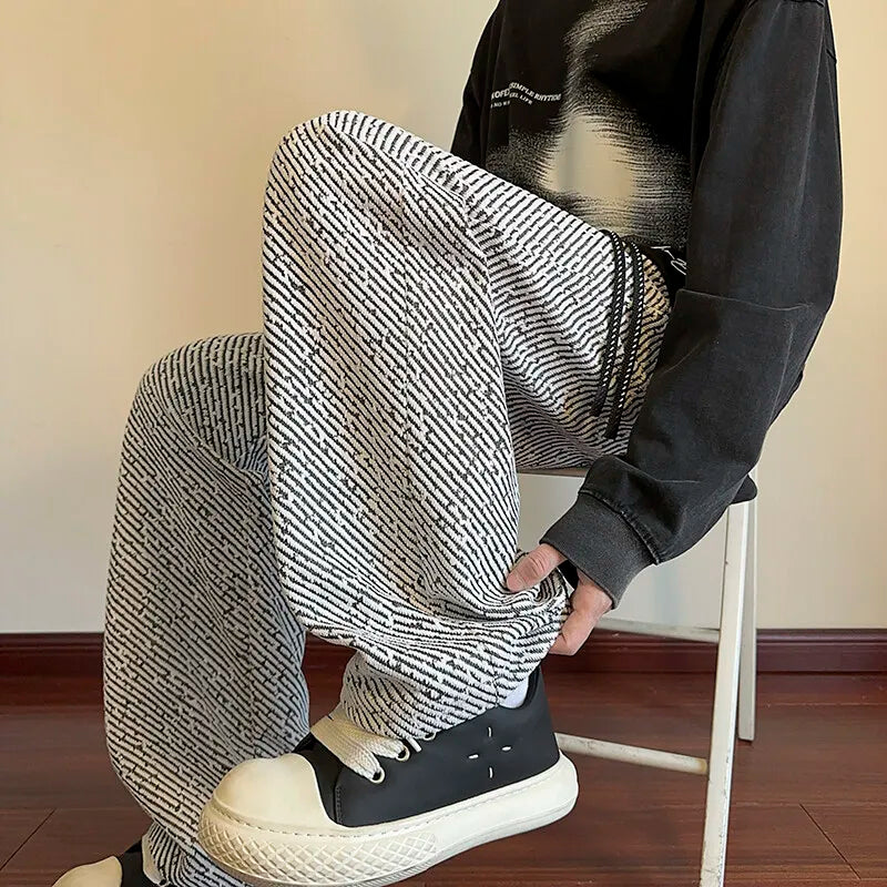 HEARUJOY  -  New Men's Hiphop Pants Men's Ins High Street Spring And Autumn Assault Pants Harem Trousers Sweatpants