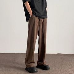 HEARUJOY  -  Khaki/Black/Gray Mens Korean Solid Color Harem Pants Japanese Streetwear Harajuku Casual Loose Trousers Plus Size 5XL-M