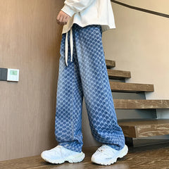HEARUJOY  -  Men's Outdoor High-quality Casual Pants Are Comfortable Versatile Breathable Fashionable and Trendy Men's Straight Leg Jeans