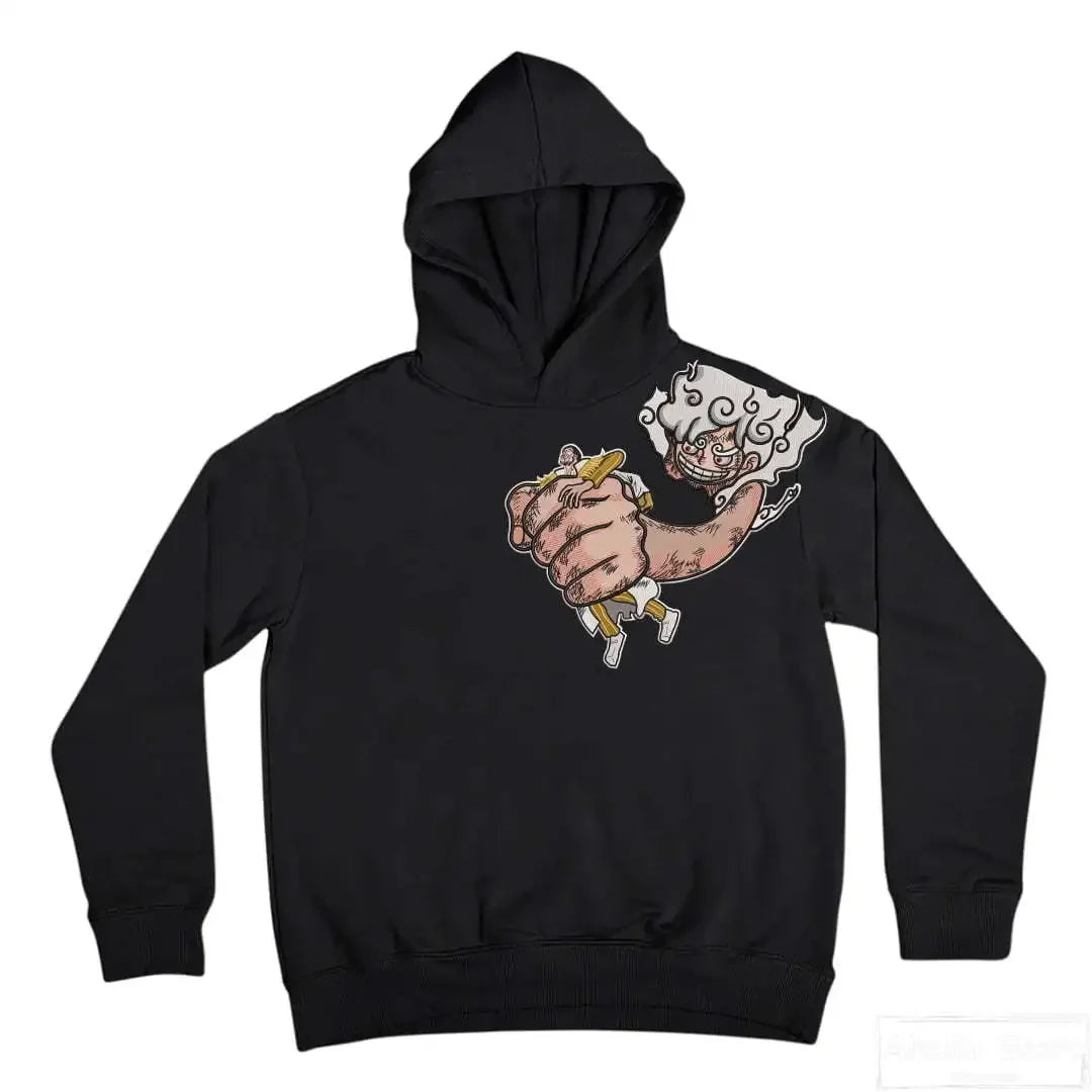 Hearujoy Harajuku Zoro Knife Print Hoodies Anime Streetwear Vintage Oversized Hoodie Y2k Top Ootd Sweatshirt Tracksuit Women Men Clothing