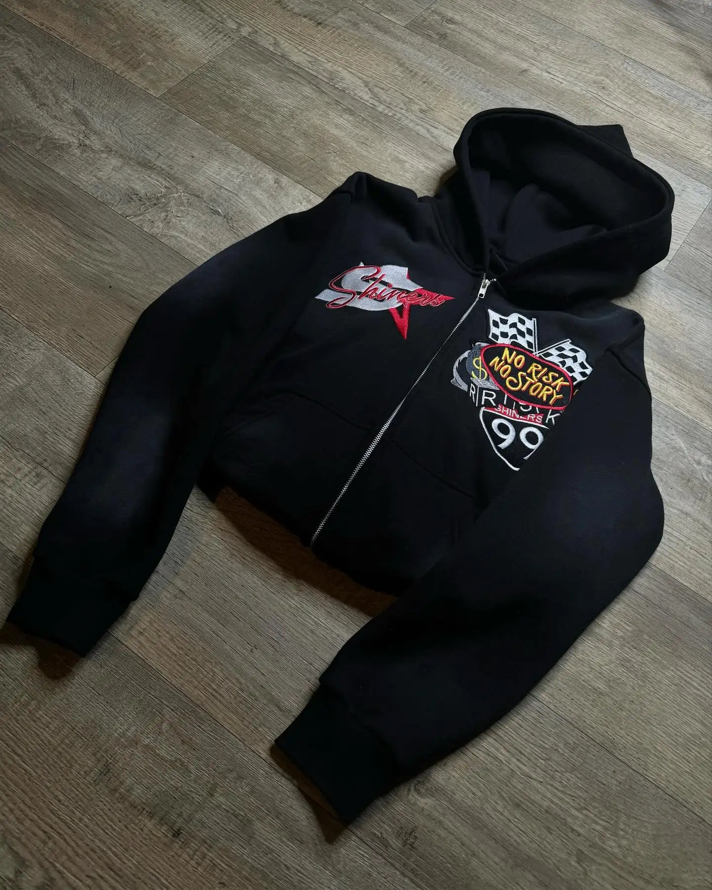 Hearujoy Oversized Grunge Sweatshirt Gothic Harajuku New in Y2k Letter Hoodies Women Goth Zip Up Hoodie Clothes Couples Streetwear