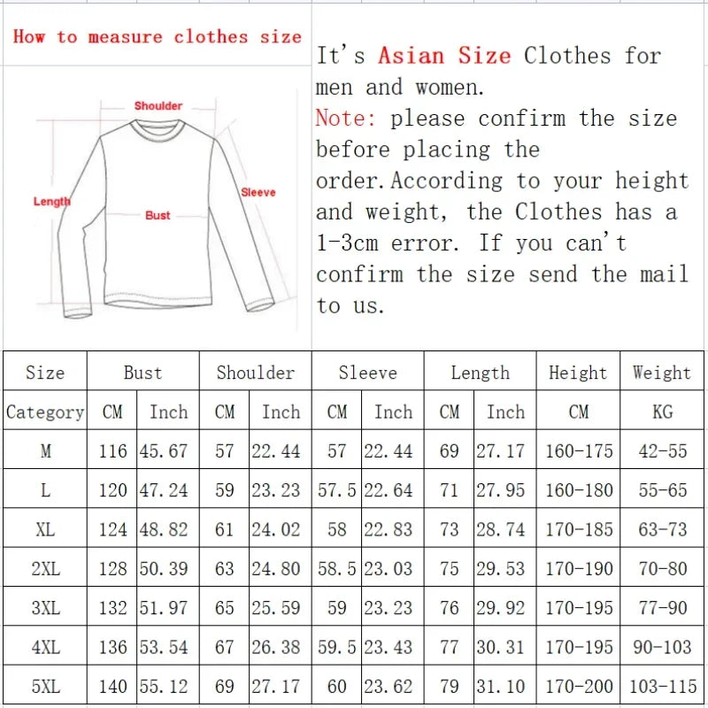 HEARUJOY  -  Men's Oversized Hoodie Off White Rabbit Print Hoodies with Hat Over Size for Men 5XL Man Hoody Casual Wear Male Sweatshirt