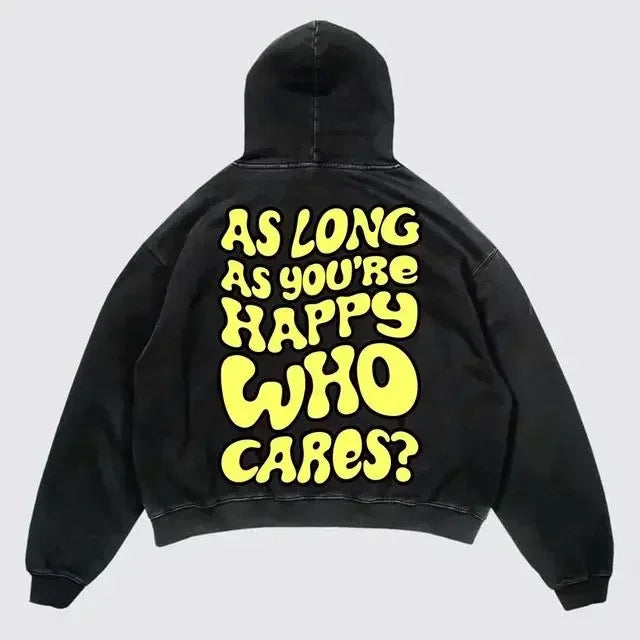 Hearujoy Harajuku cartoon print hoodies sweatshirt oversized tops hoodie streetwear goth tracksuit men popular y2k clothes men clothing