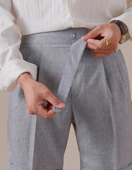 HEARUJOY  -  Italian Style Naples Non-Iron Shorts Men's Summer Thin Breathable Retro Casual Five-Point Dress Pants Short Hombre Men Clothing