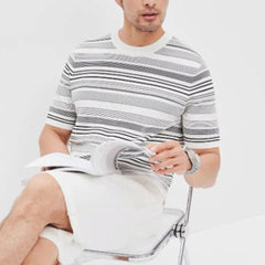 HEARUJOY  -  Fashion XL Casual Loose Fit Short Sleeve Style Slight Stretch Fit Suitable For Daily Wear For Outdoor Activities