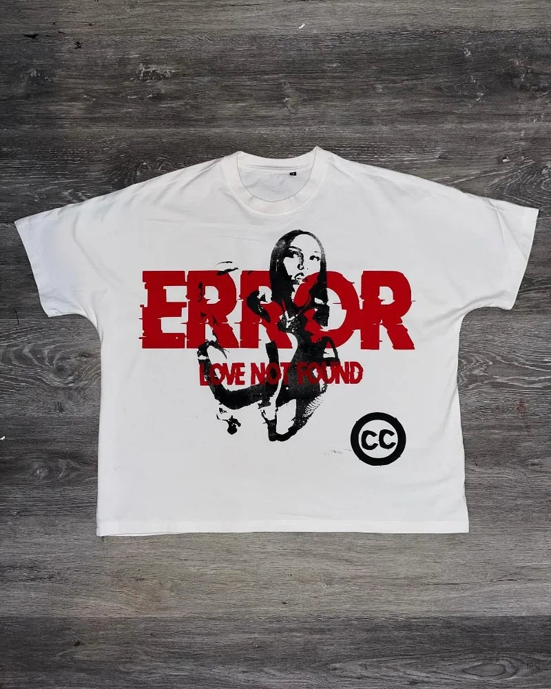 Hearujoy Oversized T-shirt streetwear Hip hop high street letter printed short sleeve men new cotton crewneck top Harajuku fashion shirts