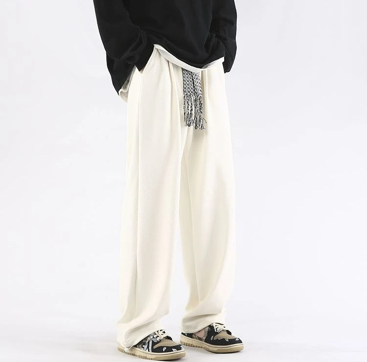 HEARUJOY  -  Trousers Wide Leg Man Sports Pants Retro Korean High Quality Cool Casual Harajuku Clearance Sale Y2k Oversize Sweatpants for Men