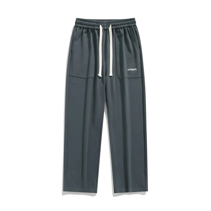 HEARUJOY  -  Men's New Fashionable Versatile Sports Leisure Straight Leg Pants Outdoor High-quality Sports Trend Comfortable Breathable Pants