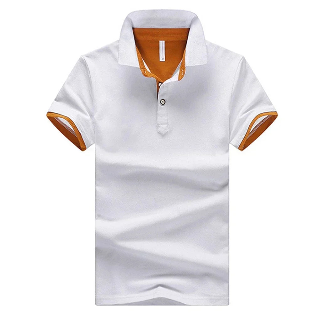 HEARUJOY  -  Button Collar Shirt Casual Business Tops Brand New Condition Collared Neckline Mens Casual Button Collar Shirt