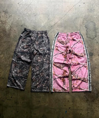 Hearujoy High Street Hip hop leaf Camo print pants Retro Fashion Streetwear women sweatpants Gothic Harajuku trend loose casual pants