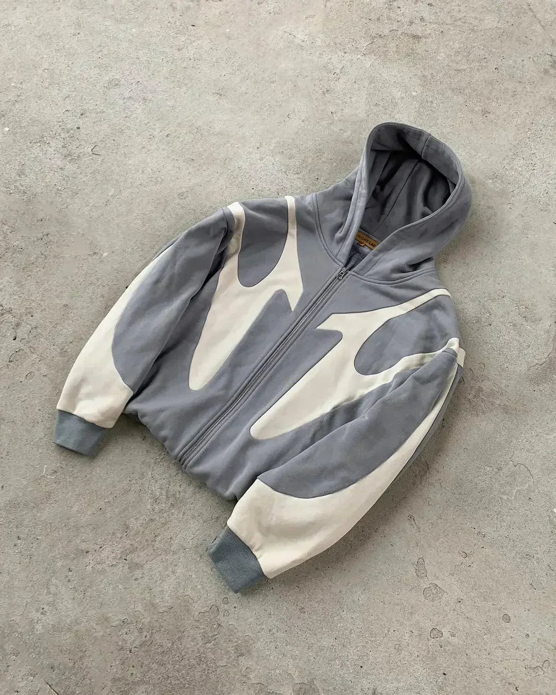 Hearujoy Y2K New Flash Diamond Hoodie American Retro Letter Embroidered Oversized Sweatshirt Men’s Hip Hop Gothic Punk Loose Sports Shirt