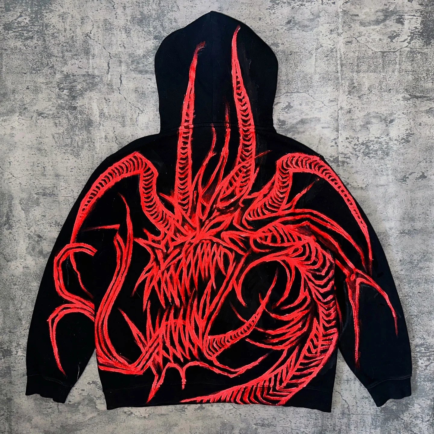 Hearujoy Harajuku Oversized Gothic Dragon Print Hoodies Women Hoodie Streetwear Sweatshirt Y2k Tops Gothic Clothes Grunge Women Clothing