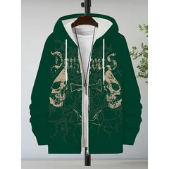 HEARUJOY  -  New Trendy Men Hoodie With Stylish Print Fashionable Pullover For Teen Boys Casual Comfortable Streetwear Youth Top