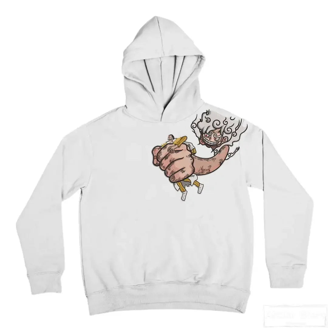 Hearujoy Harajuku Zoro Knife Print Hoodies Anime Streetwear Vintage Oversized Hoodie Y2k Top Ootd Sweatshirt Tracksuit Women Men Clothing