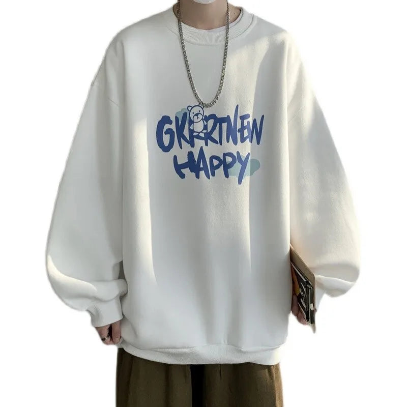 HEARUJOY  -  Latest Stylish Men's Hoodies Thin Long Sleeve Cotton T-Shirts Comfortable Casual Streetwear Tops For Spring Autumn Season Outfit