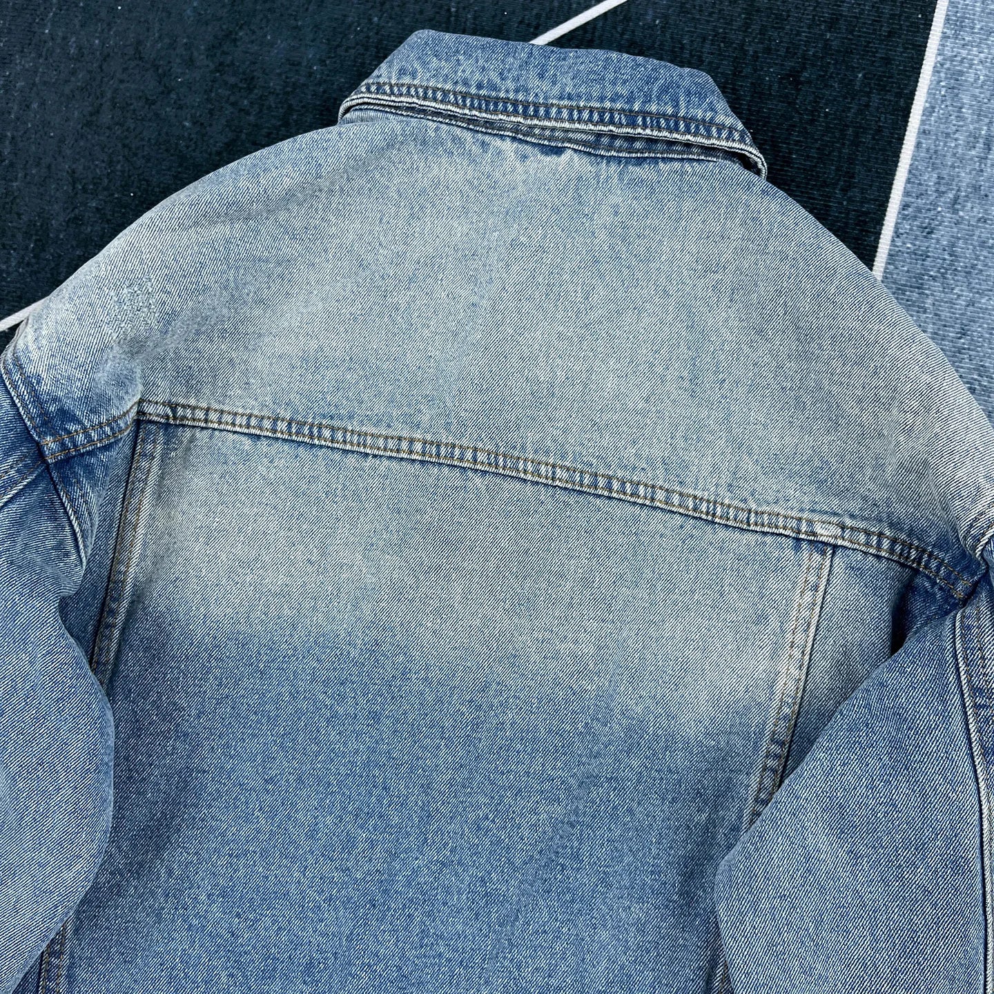 HEARUJOY  -  Plus Size 4XL Men's Denim Jacket Autumn/Winter 2025 New Arrival Trendy Brand Premium Plus-Size Retro Lapel Jacket Men's Top