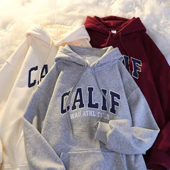 HEARUJOY  -  Urban Street Style Hoodie Matching Set Unisex Couple Sweatshirt Hip Hop Fashion Winter Fall Pullover For Men Women Trendy Loose