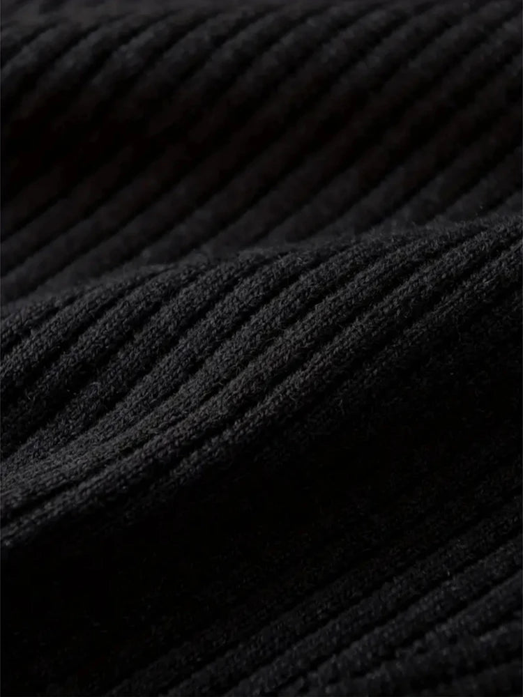 HEARUJOY  -  Casual Simple Solid Color All-match Knit Vest Mens Autumn Trendy Slim V Neck Tank Tops Men Leisure Sleeveless Knitted Camisoles