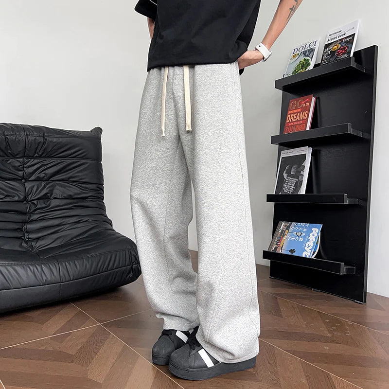 HEARUJOY  -  Men's New Fashionable Handsome High-quality Casual Pants Comfortable and Versatile Breathable Fashionable Straight Leg Pants