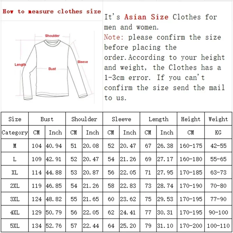 HEARUJOY  -  Men's Cotton Plain T-shirts Full Sleeves White Fashion Mens Oversized T Shirt 5XL Casual Wear Magic Print Tee Shirts for Men