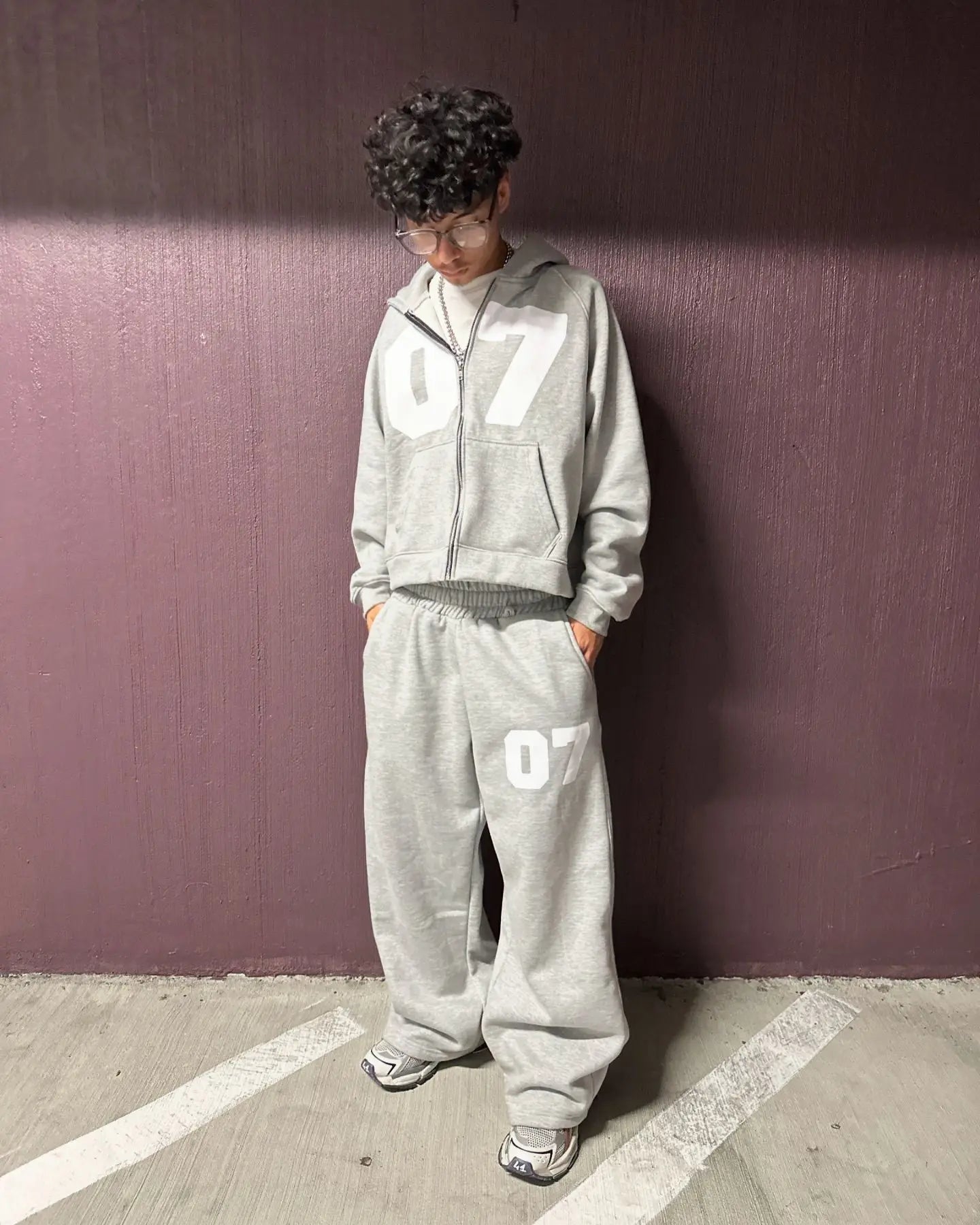 Hearujoy casual y2k zipper cardigan fashion hoodies women and men street sweatpants set sweatshirts tracksuit men clothing