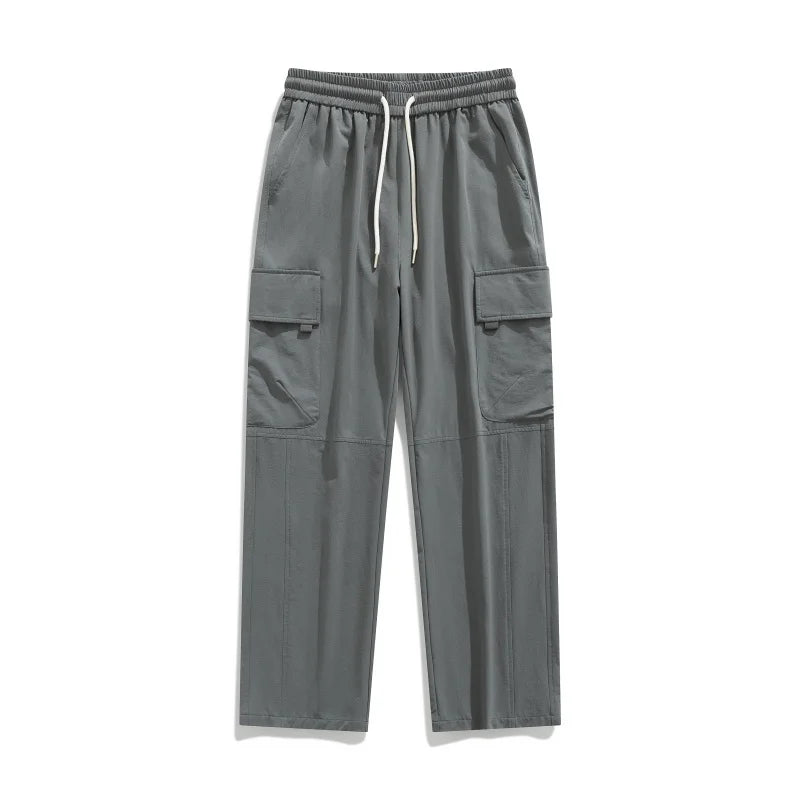 HEARUJOY  -  Men's Four Seasons Outdoor Fashion Trendy Mountaineering Windproof Straight Pants Comfortable Breathable Sports Pants